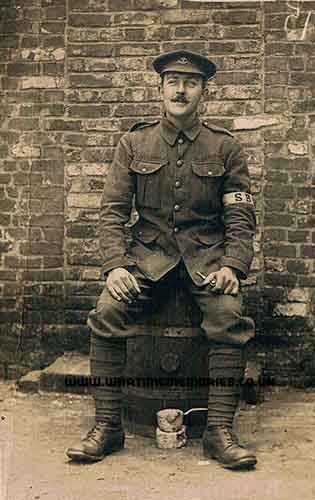 William Sands in France WW1 Stretcher Bearer 5th Royal Sussex Regiment